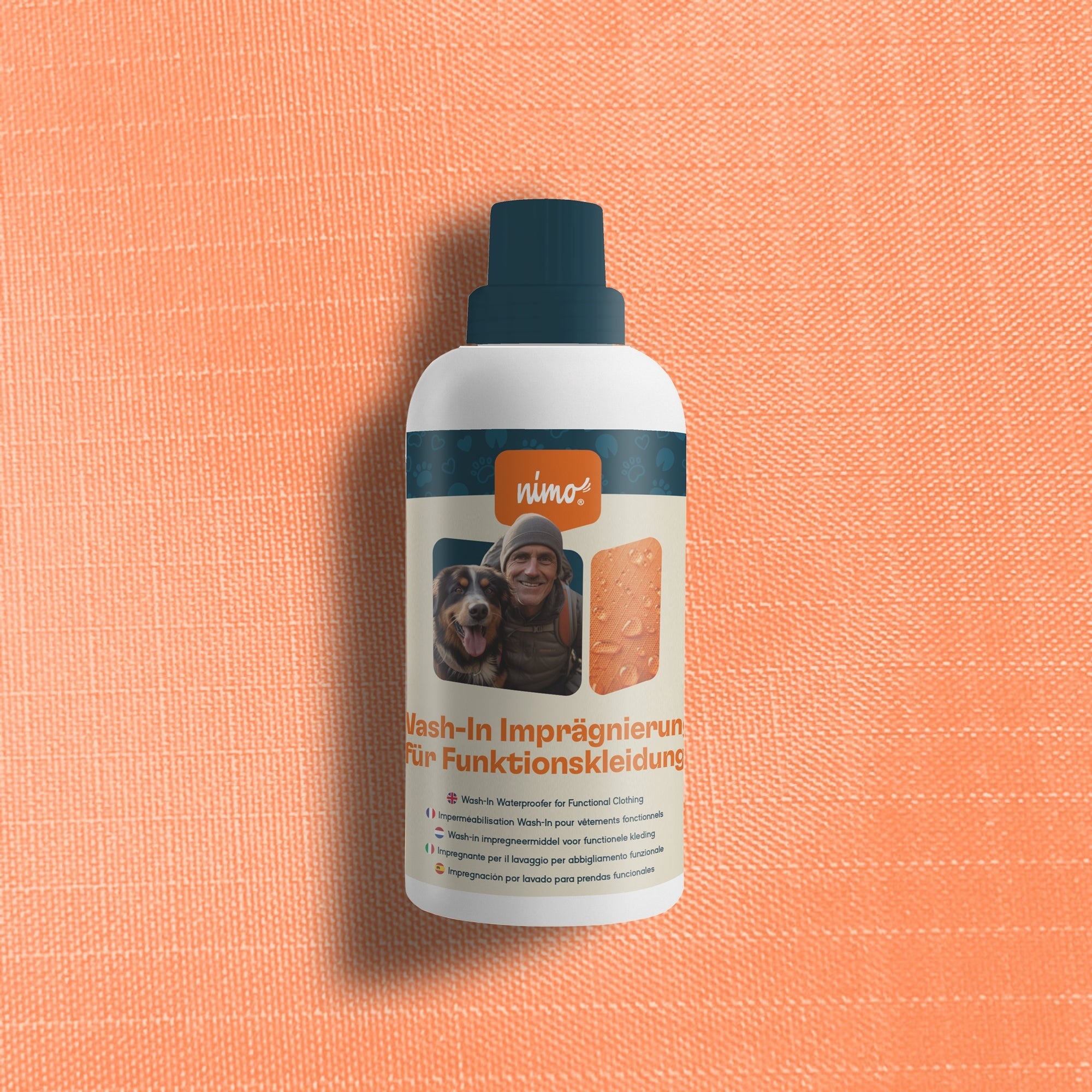 Wash-in impregnation for functional clothing