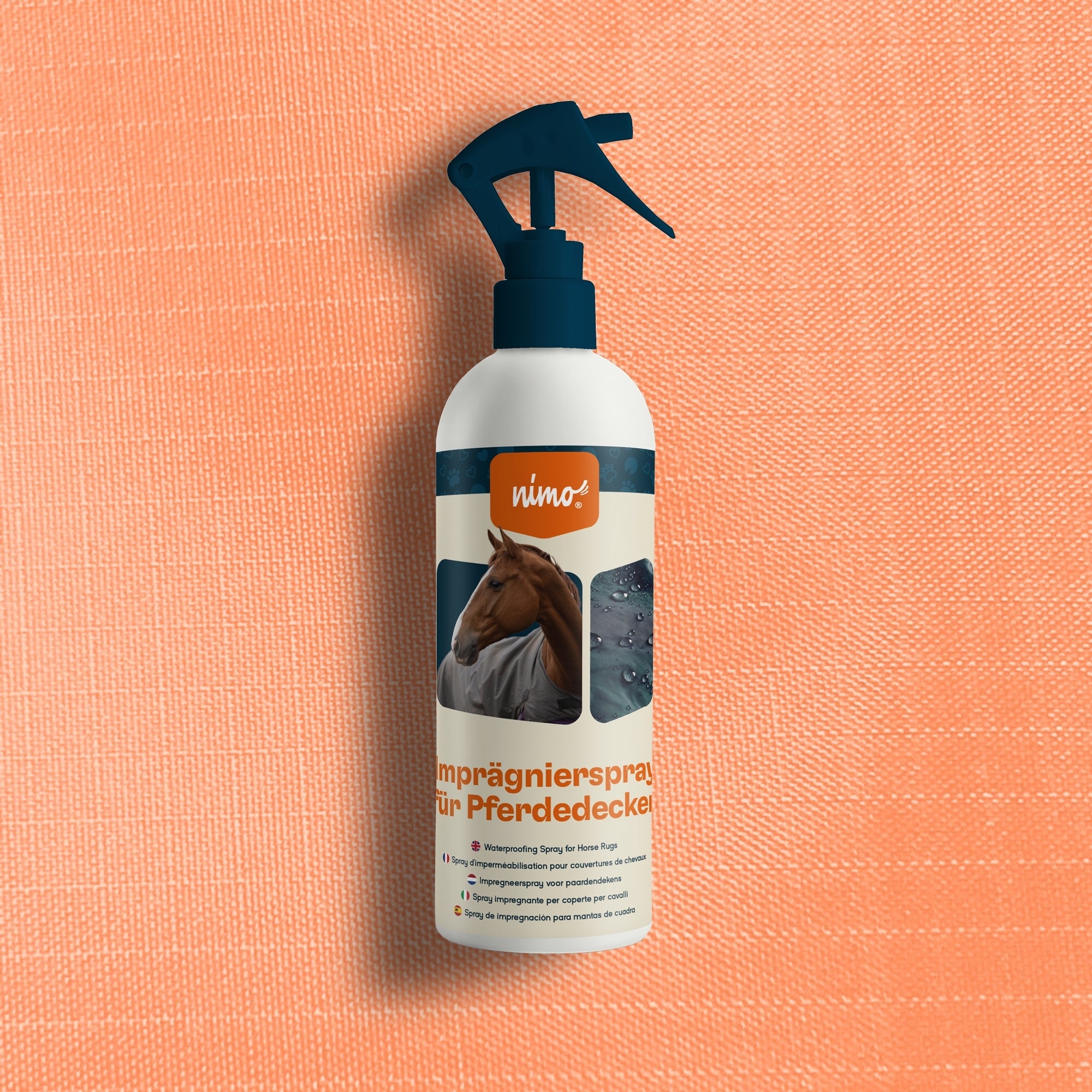 Spray imperméabilisant pour couvertures pour chevaux